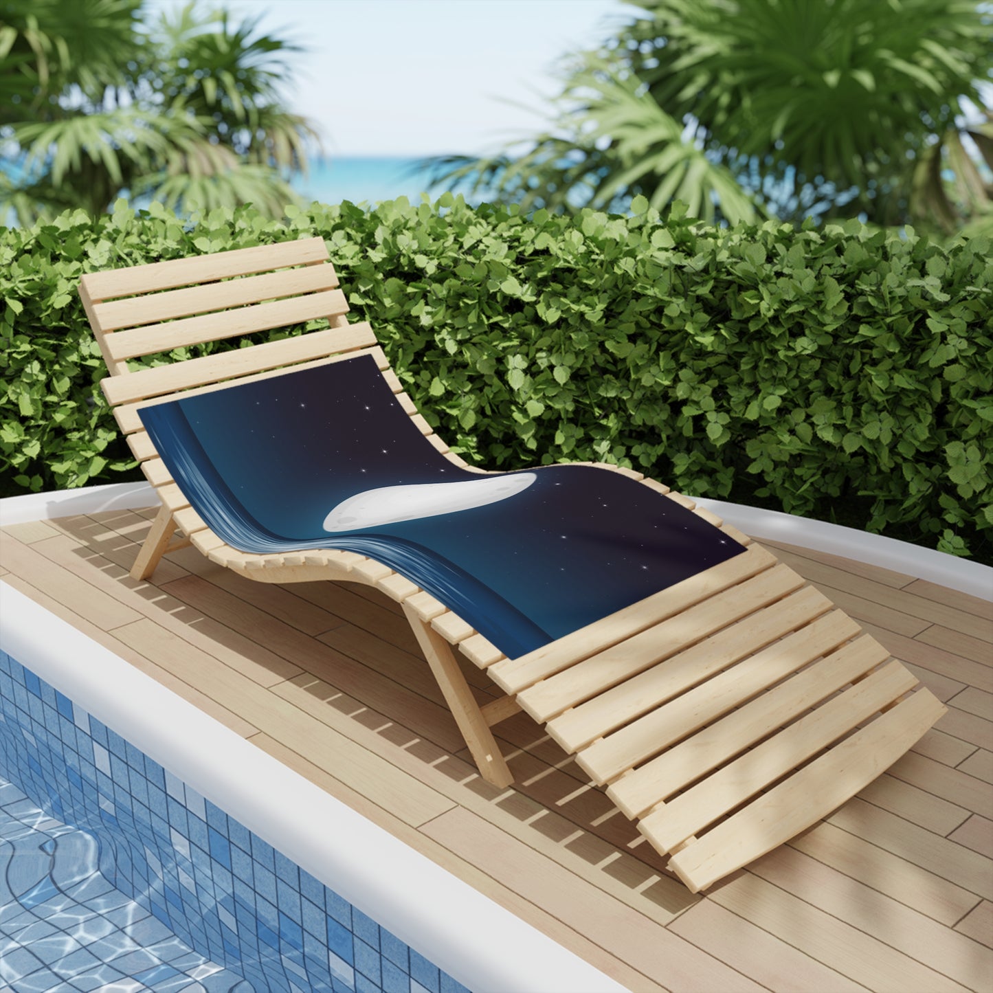 Moonlit Ocean Beach Towels, Perfect for Summer Fun, Beach Parties, Pool Days, and Stargazing Evenings