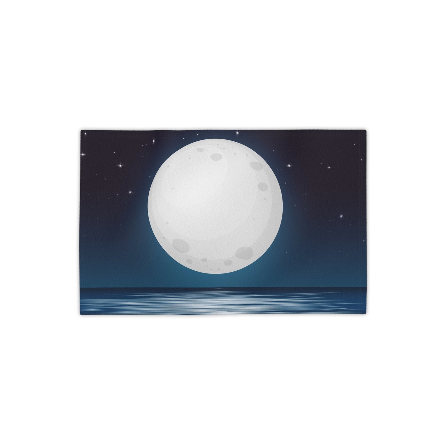 Moonlit Ocean Beach Towels, Perfect for Summer Fun, Beach Parties, Pool Days, and Stargazing Evenings