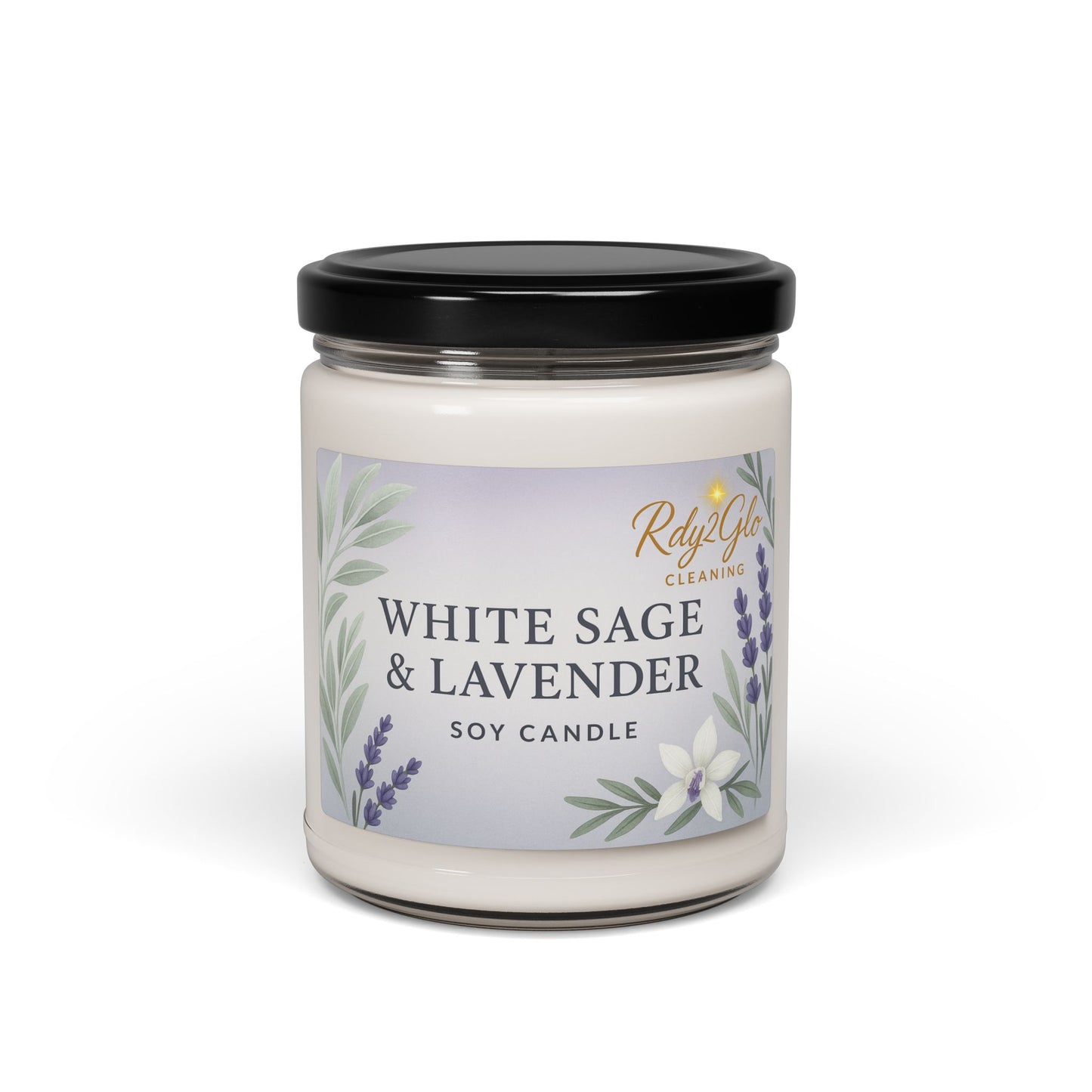 Soothing Lavender Candle, Aromatherapy Gift, Home Decor, Relaxation, Meditation, Self-Care, Eco-Friendly