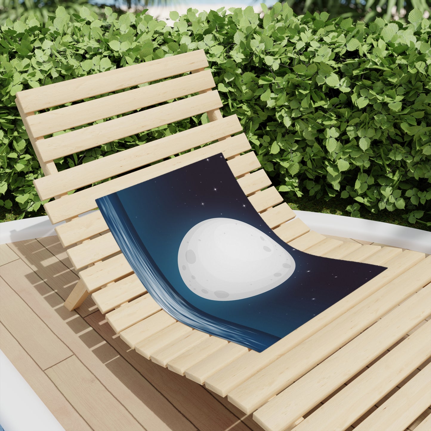 Moonlit Ocean Beach Towels, Perfect for Summer Fun, Beach Parties, Pool Days, and Stargazing Evenings