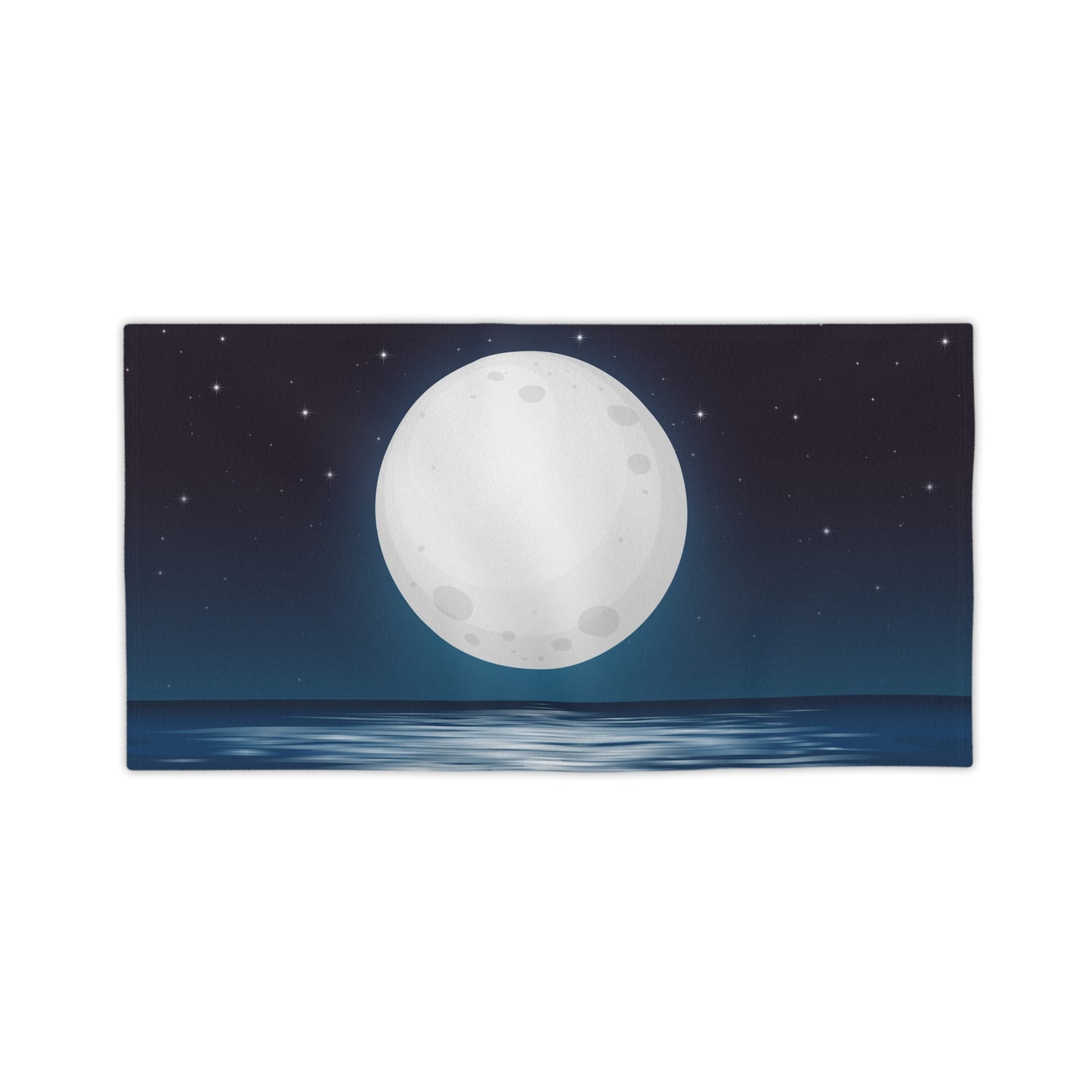 Moonlit Ocean Beach Towels, Perfect for Summer Fun, Beach Parties, Pool Days, and Stargazing Evenings