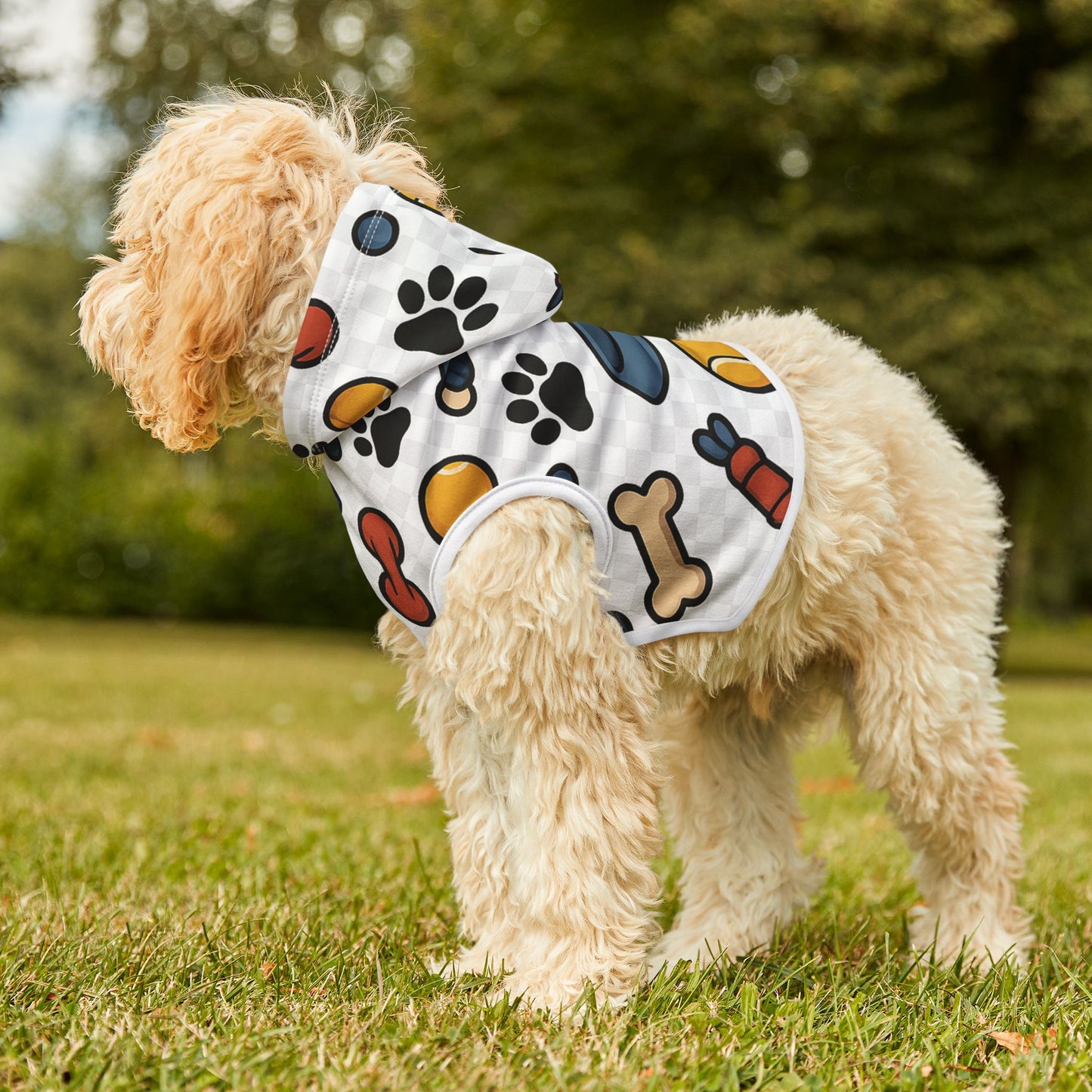 Funny Pet Hoodie for Dog Lovers, Cute Animal Apparel, Gift for Pets, Dog Hoodie, Sandwich Humor Clothing, Cute Pet Outfit